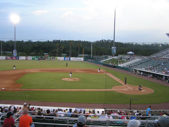 Between innings - Hammond Stadium, Fort Myers, Fl